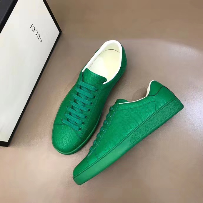 Gucci GG Sneaker In Green - EUR FASHION