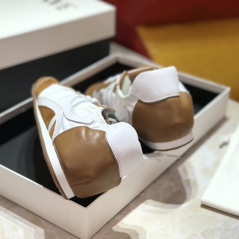 Loewe Ballet Runner In Nylon And Calfskin - EUR FASHION