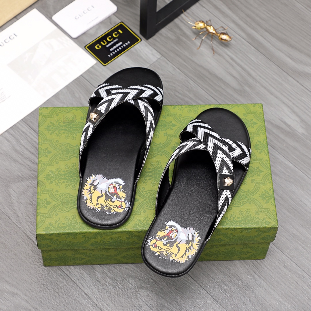 Gucci Web Slide Sandal - EUR FASHION