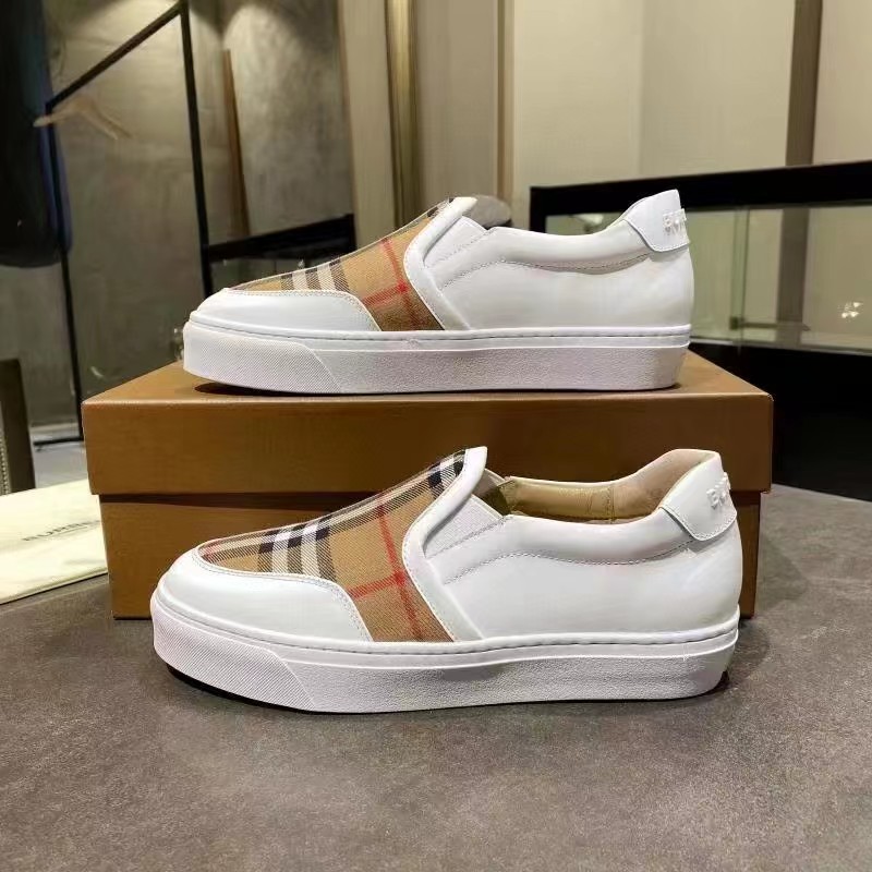 Burberry Vintage Check Loafers   - EUR FASHION