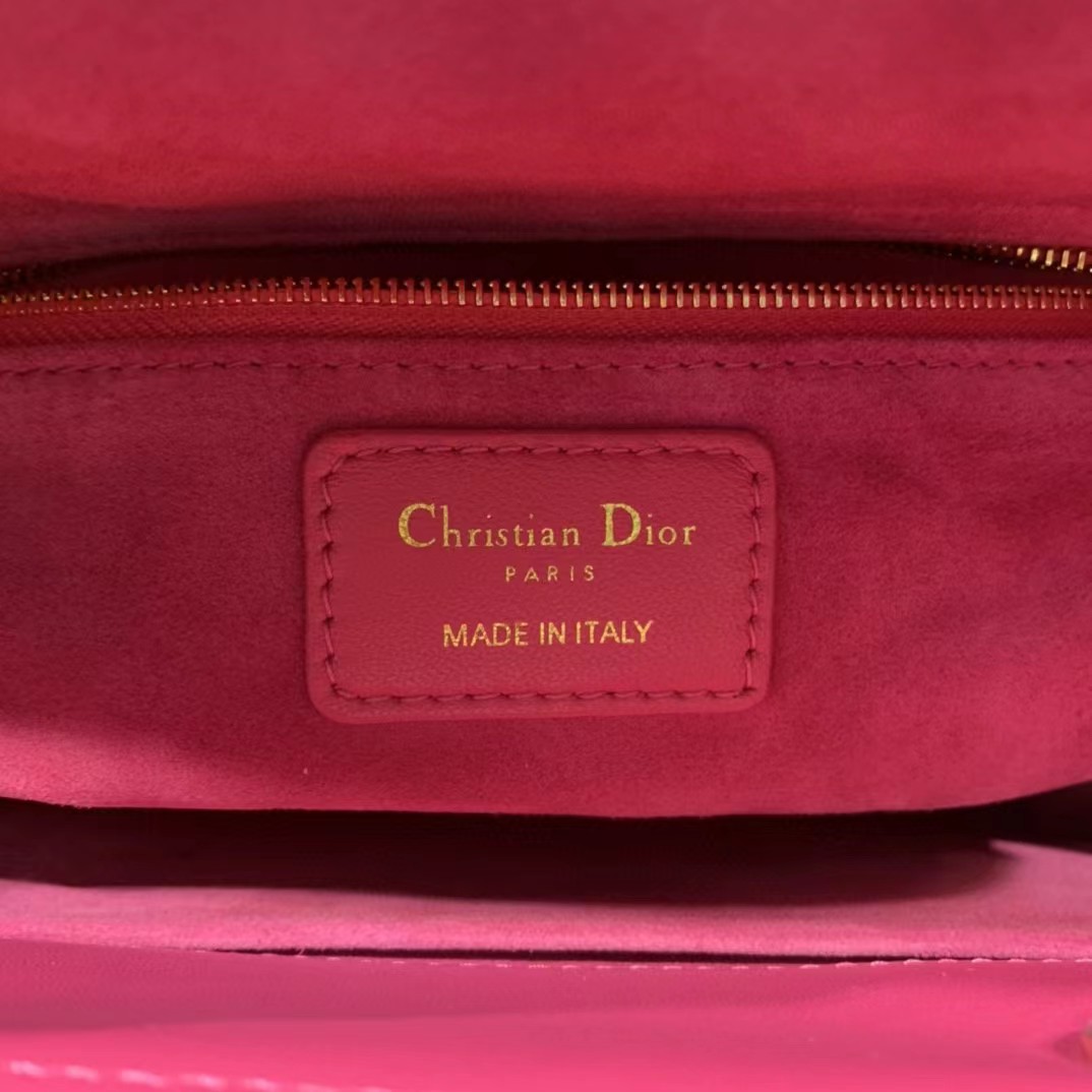 Dior Lady Bag  Cannage Calfskin（24-20-11CM） - EUR FASHION