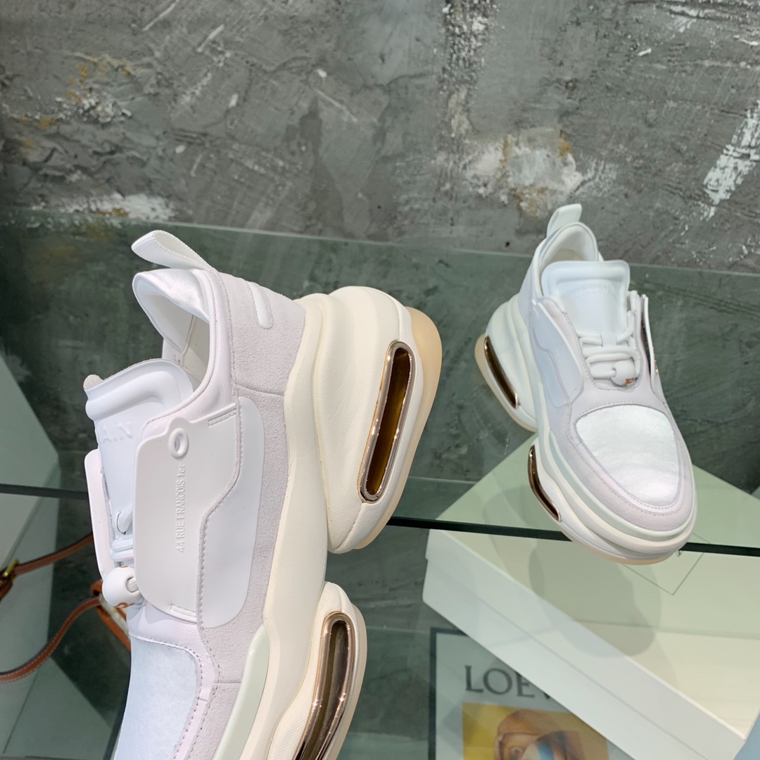 Balmain B-Bold Low-Top Sneakers - EUR FASHION