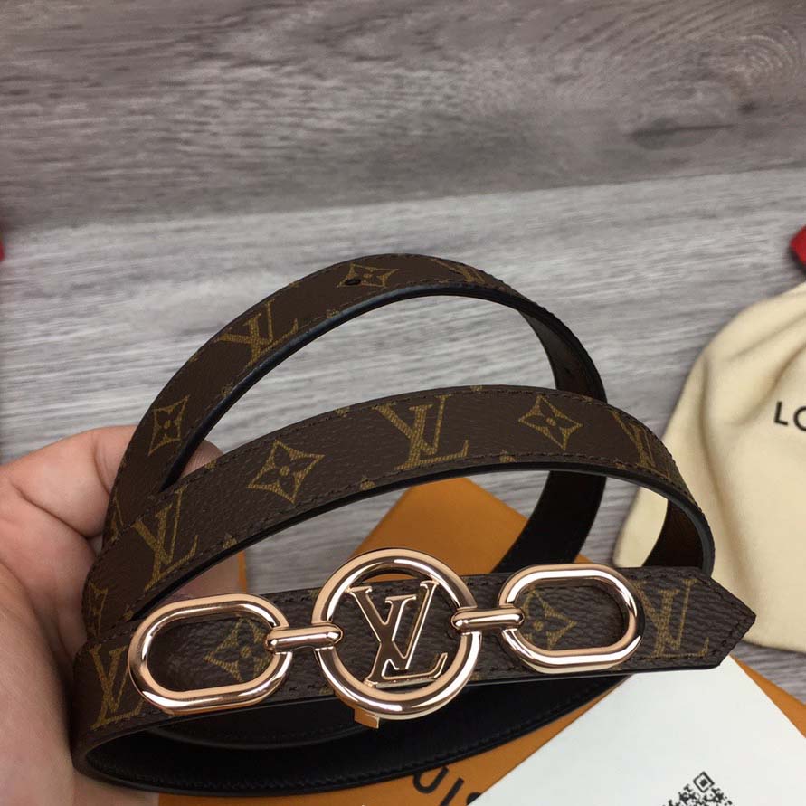 Louis Vuitton Squared LV 20mm Belt - EUR FASHION