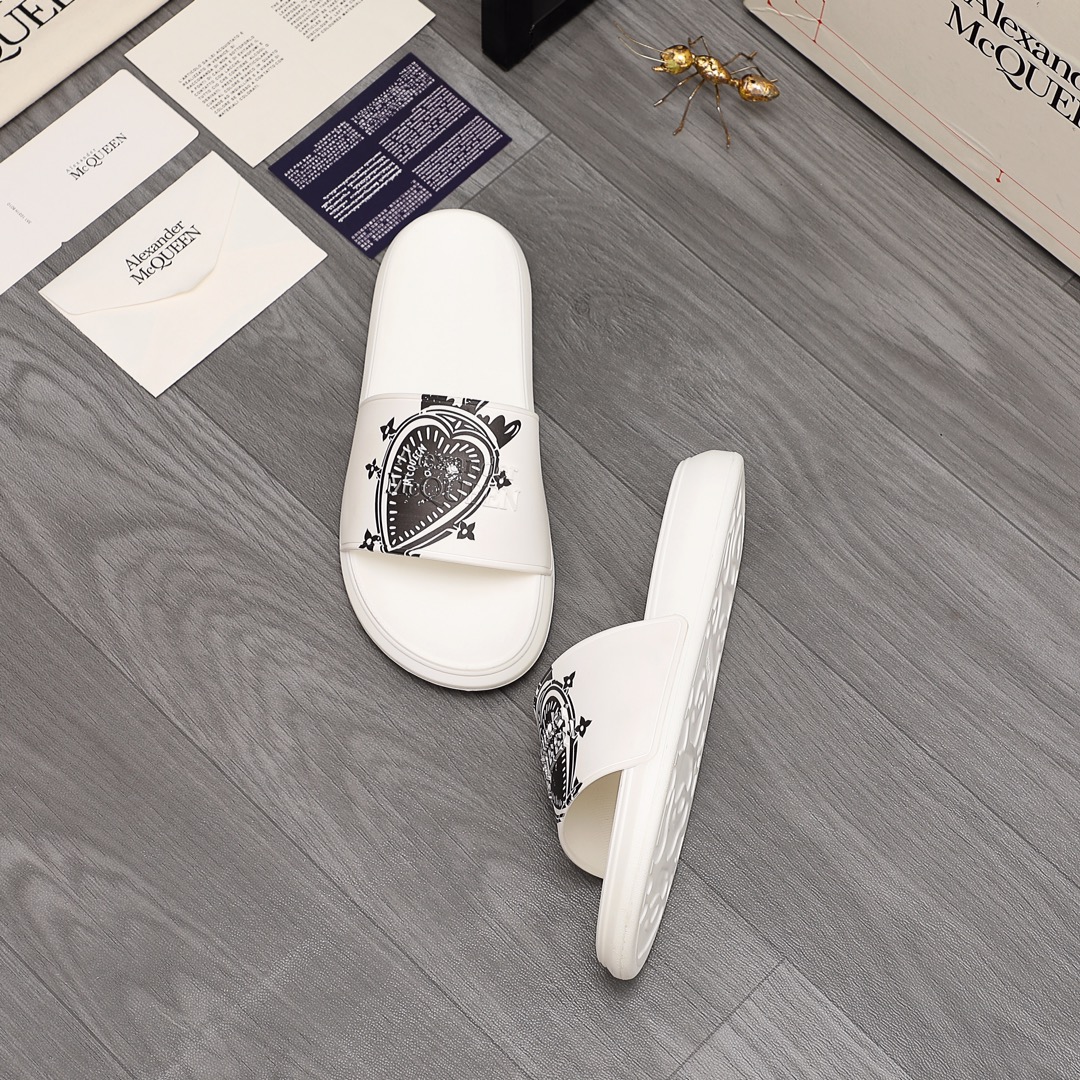 Alexander Mqueen Logo Slipper - EUR FASHION