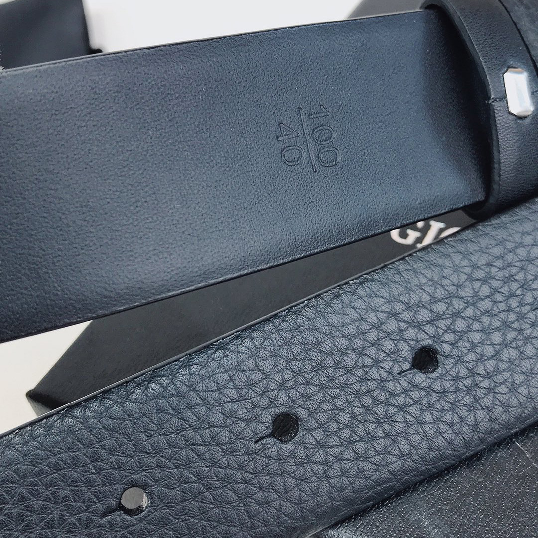 Armani Reversible Leather Belt  35mm - EUR FASHION