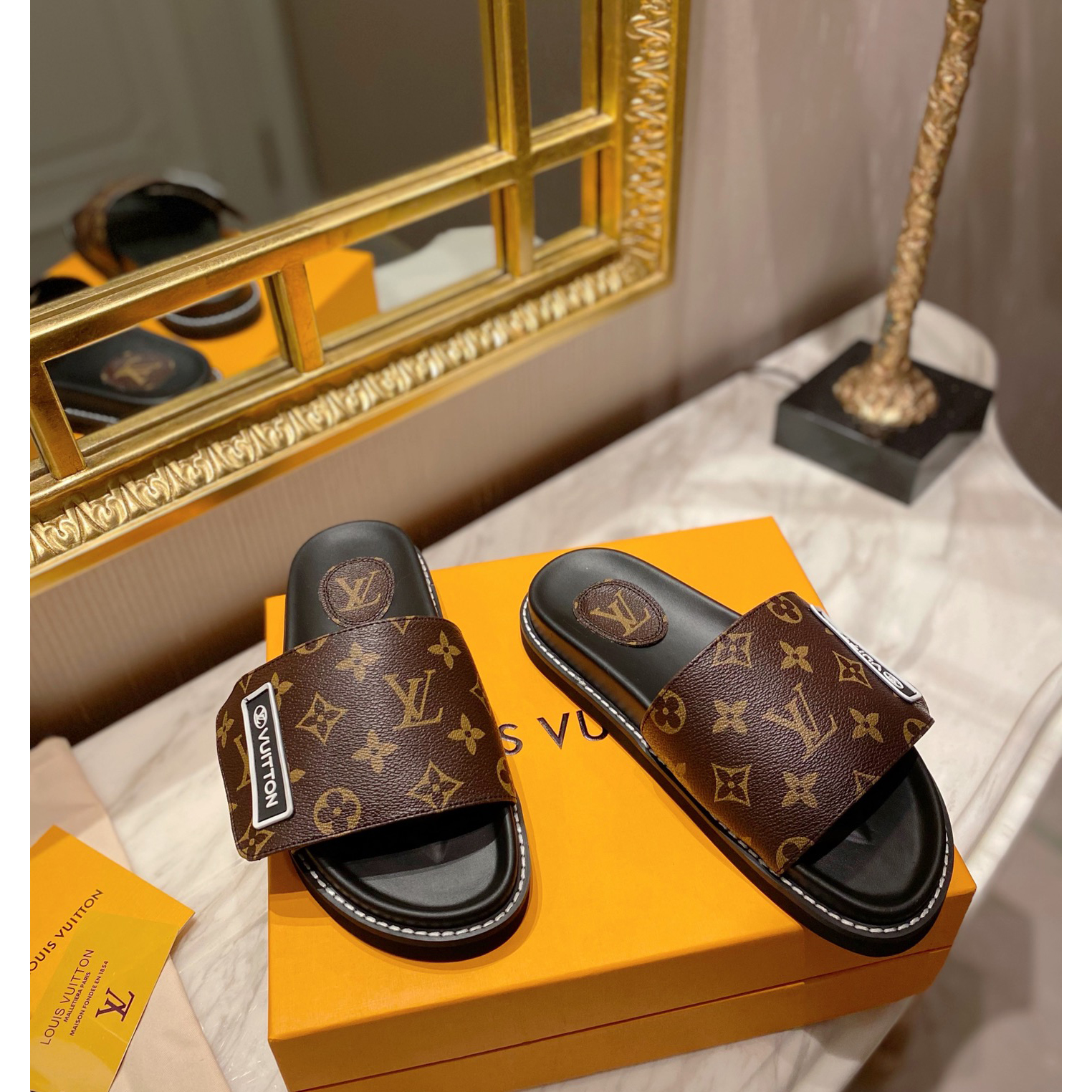 Louis Vuitton Monogram Slipper - EUR FASHION