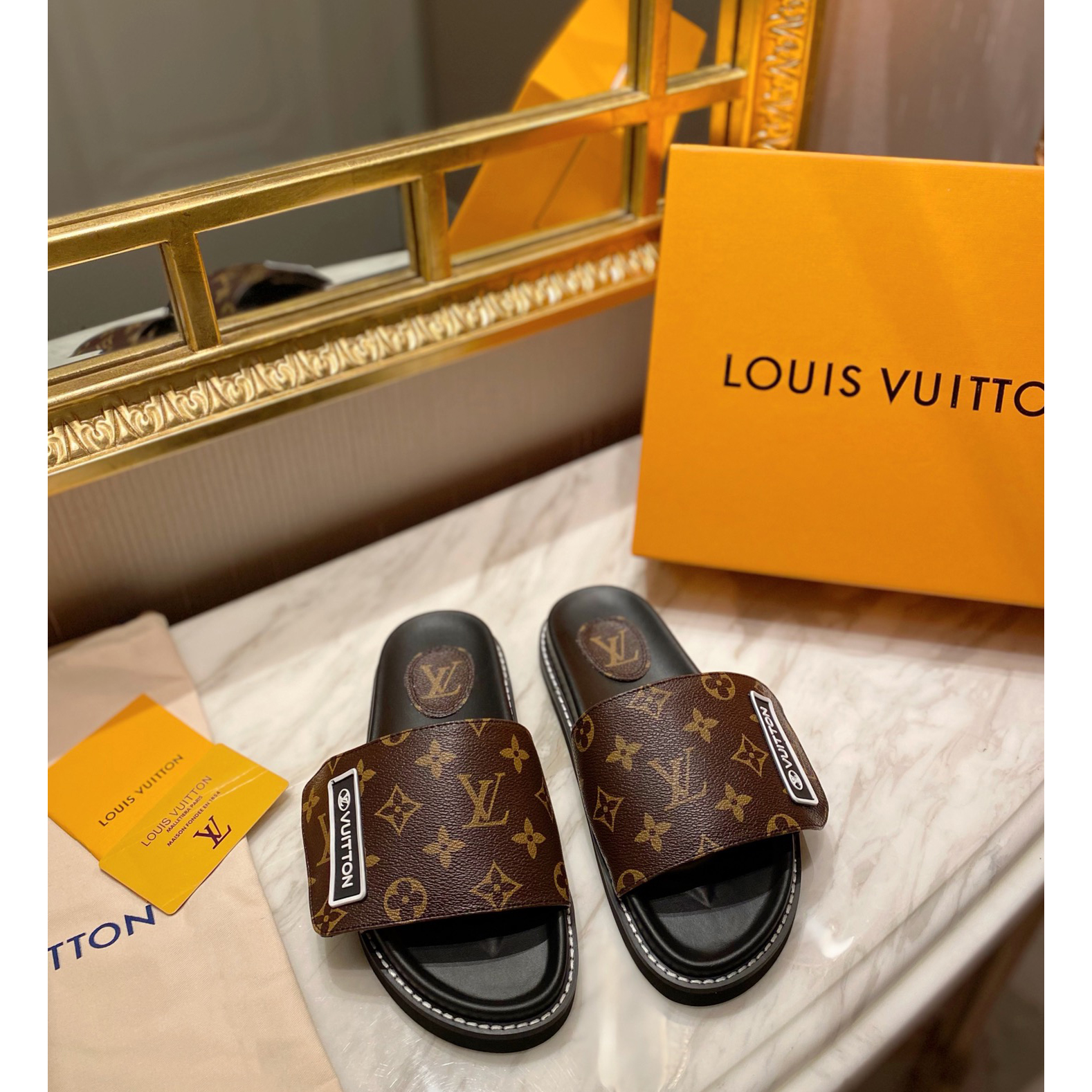 Louis Vuitton Monogram Slipper - EUR FASHION