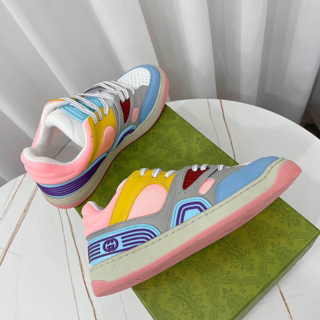 Gucci  Basket Sneaker With Lnterlocking G  - EUR FASHION