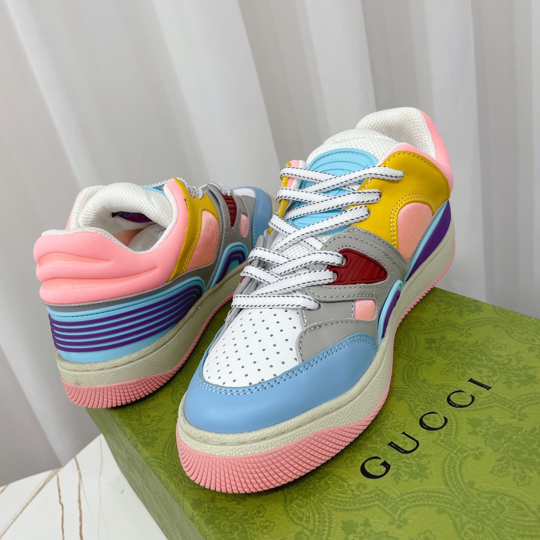 Gucci  Basket Sneaker With Lnterlocking G  - EUR FASHION