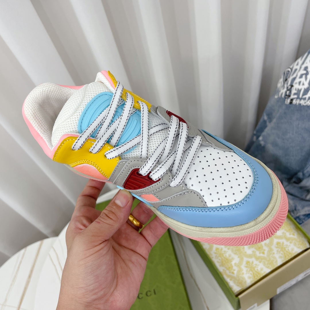 Gucci  Basket Sneaker With Lnterlocking G  - EUR FASHION