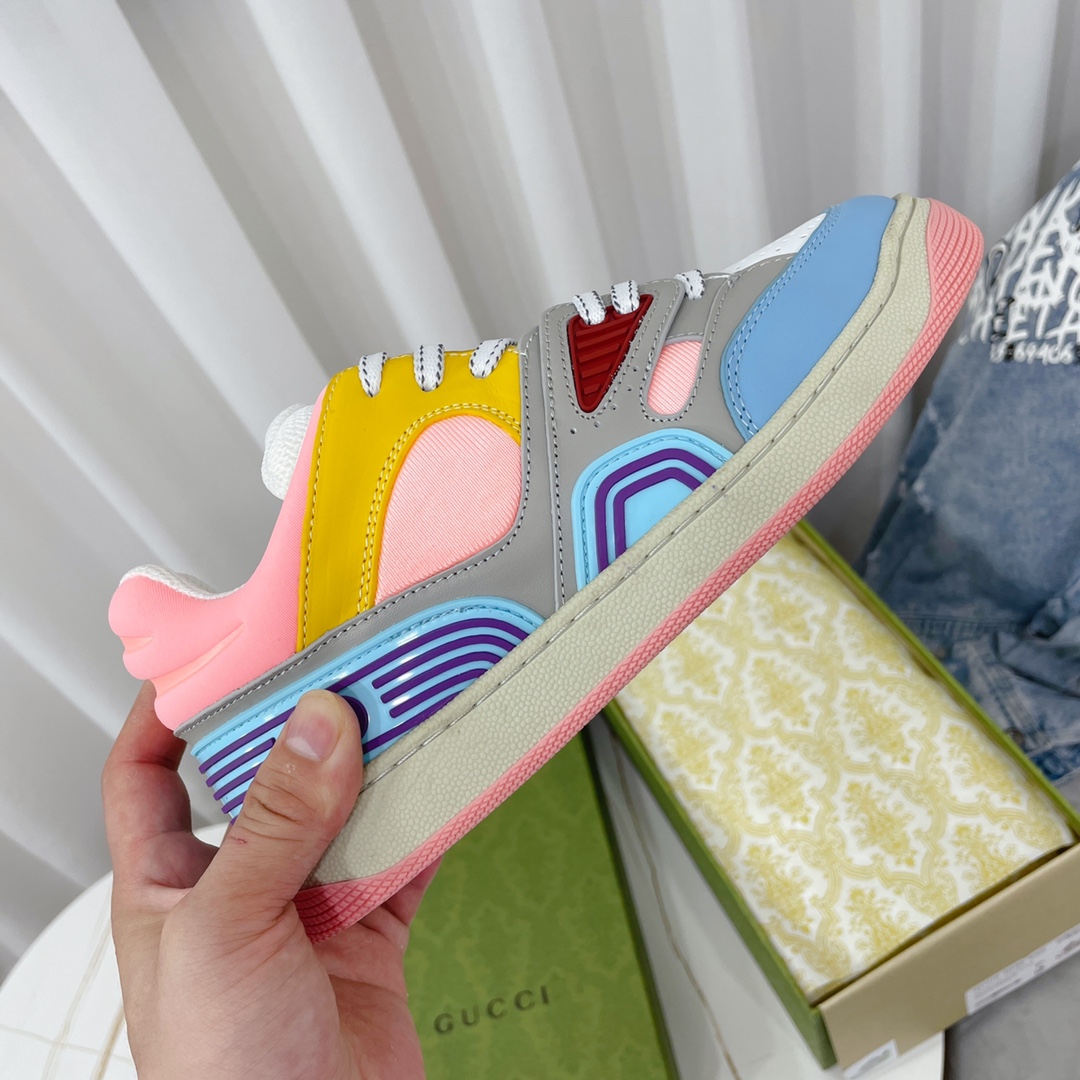 Gucci  Basket Sneaker With Lnterlocking G  - EUR FASHION
