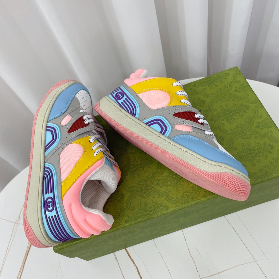 Gucci  Basket Sneaker With Lnterlocking G  - EUR FASHION