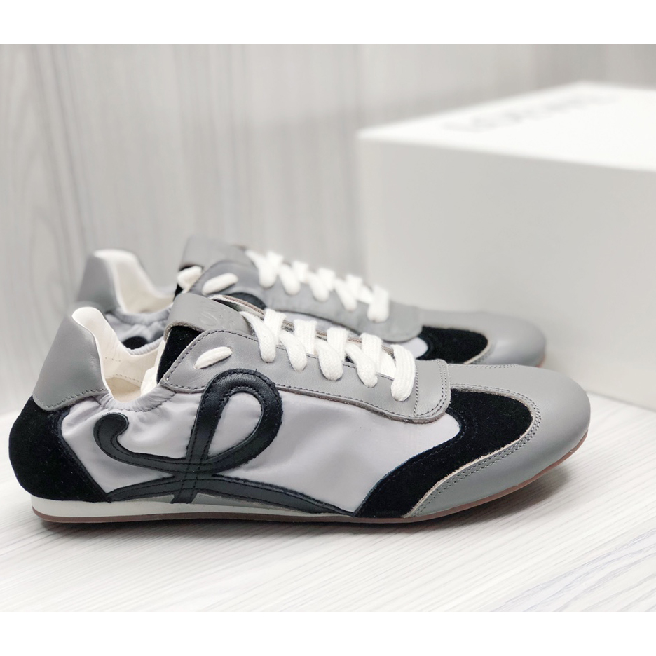 Loewe Ballet Runner In Nylon And Calfskin - EUR FASHION