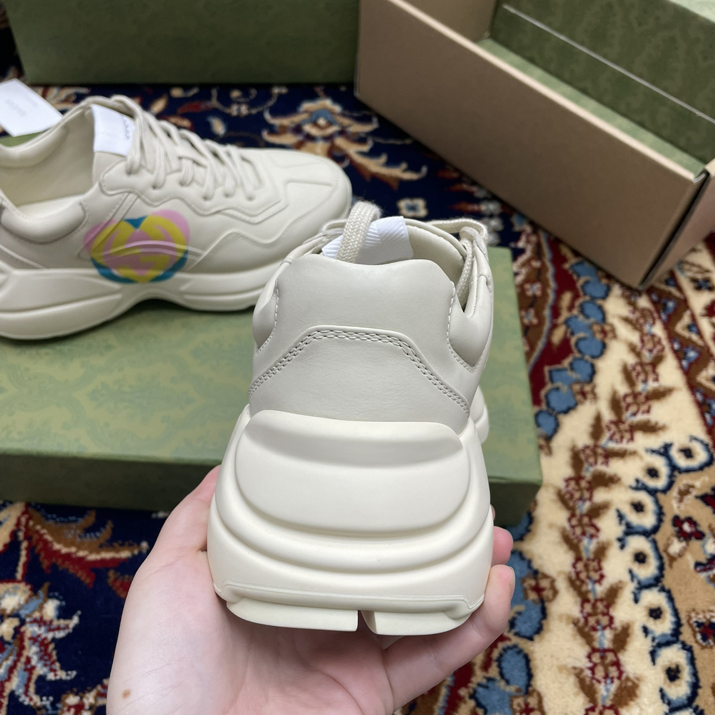Gucci Women's Rhyton Sneakers - EUR FASHION