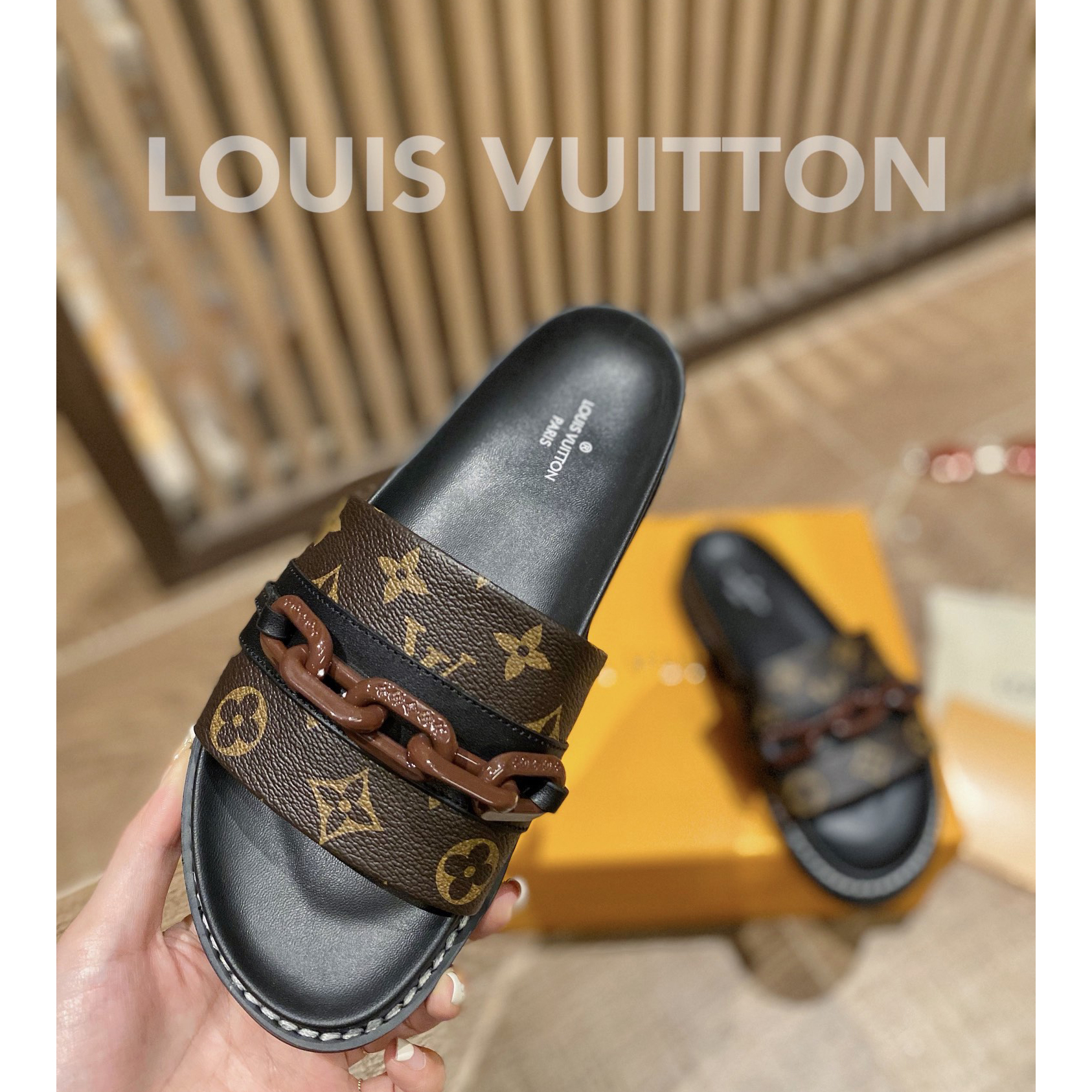 Louis Vuitton Monogram Slipper - EUR FASHION