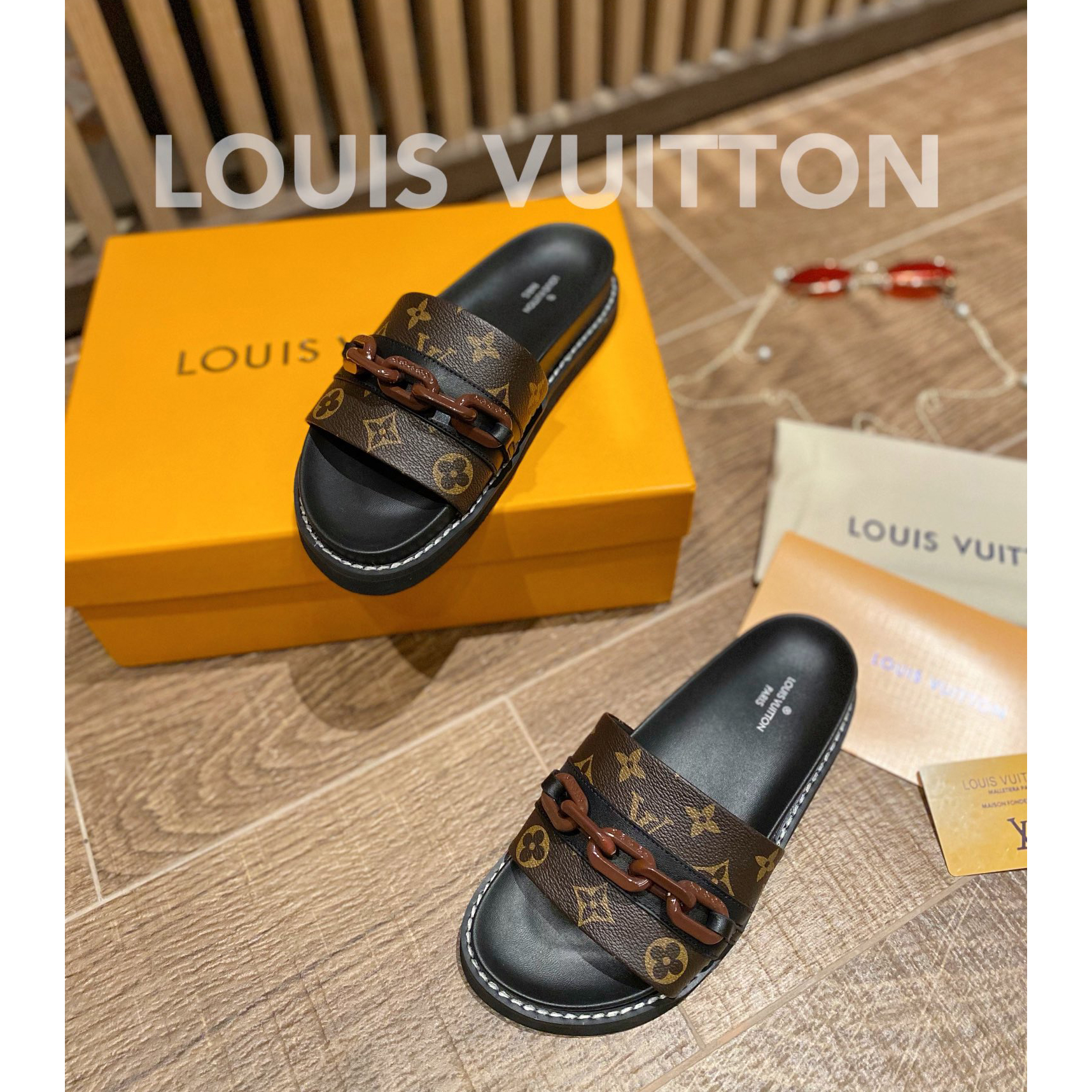 Louis Vuitton Monogram Slipper - EUR FASHION