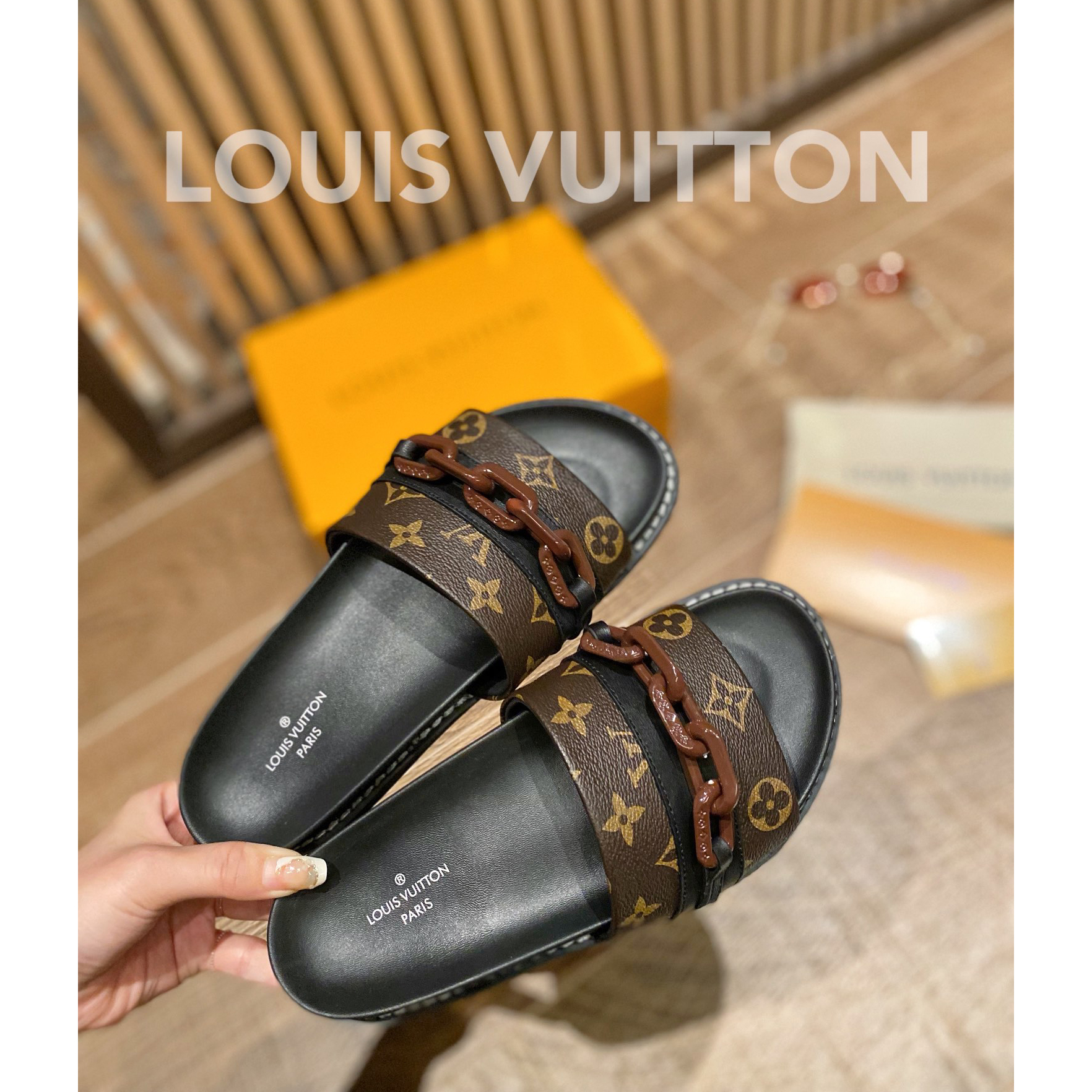 Louis Vuitton Monogram Slipper - EUR FASHION