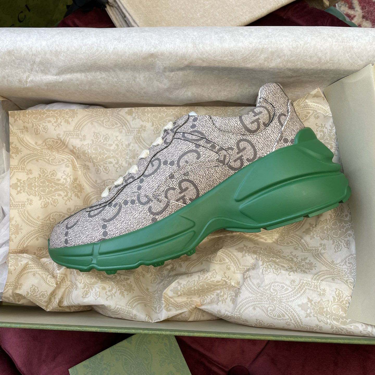 Gucci 100 Special Series Rhyton Sneakers - EUR FASHION