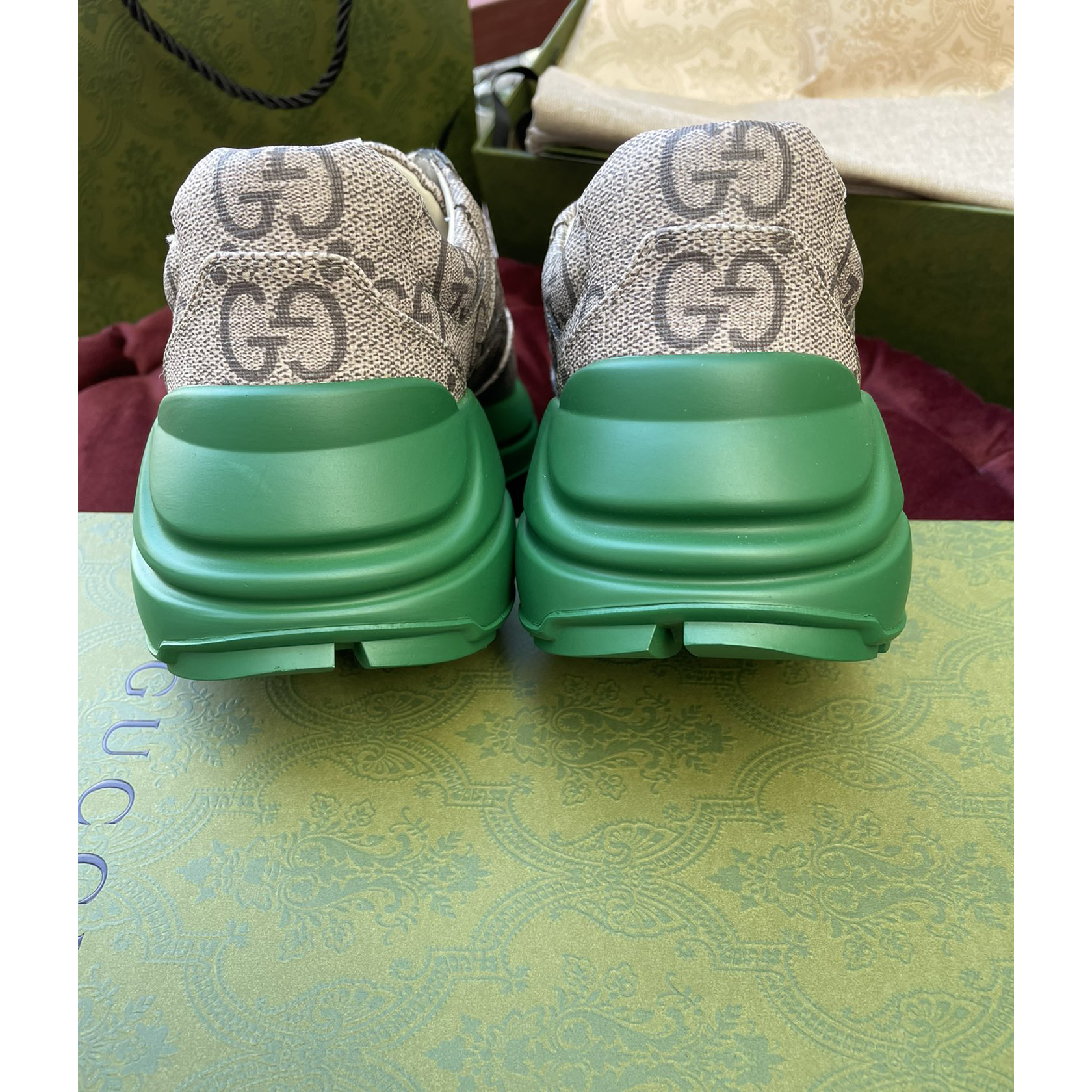 Gucci 100 Special Series Rhyton Sneakers - EUR FASHION