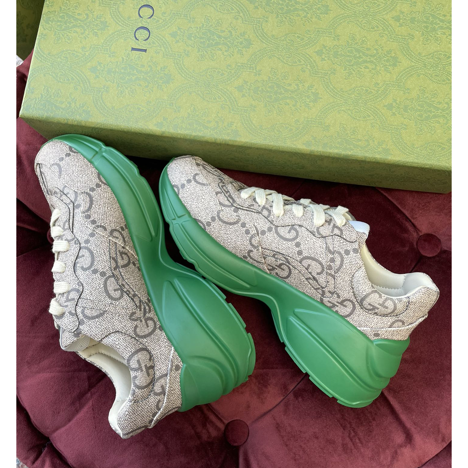 Gucci 100 Special Series Rhyton Sneakers - EUR FASHION