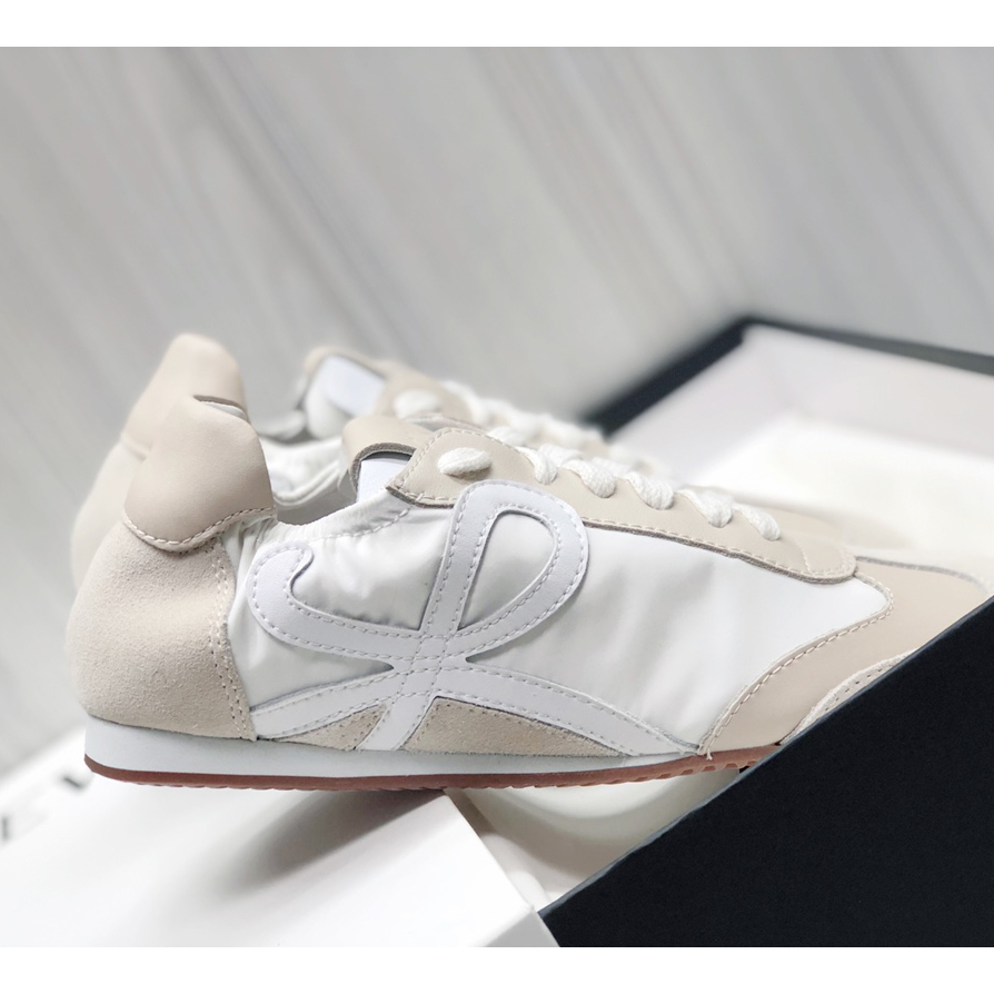 Loewe Ballet Runner In Nylon And Calfskin - EUR FASHION