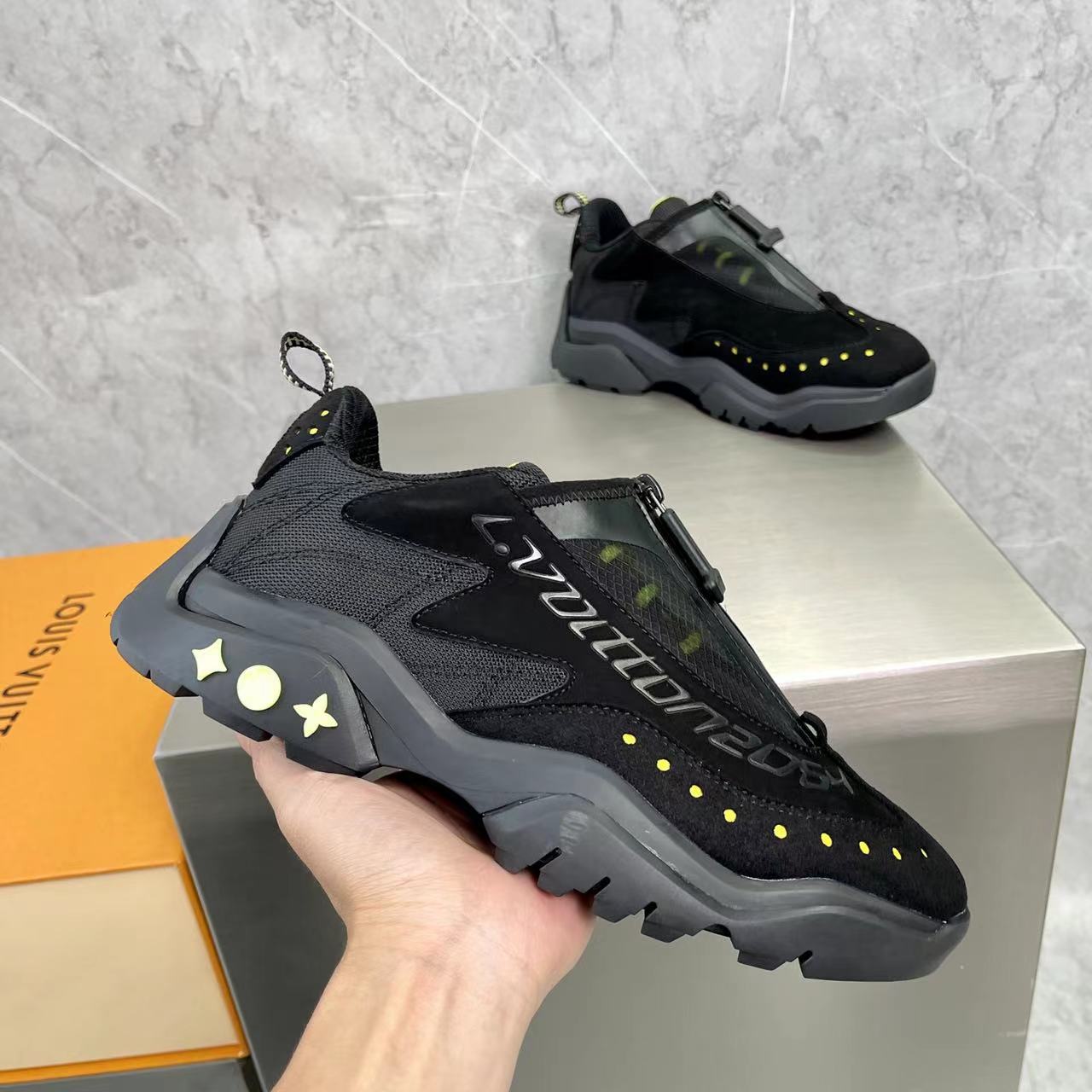 Louis Vuitton Men's Millenium Sneaker(upon uk size) - EUR FASHION