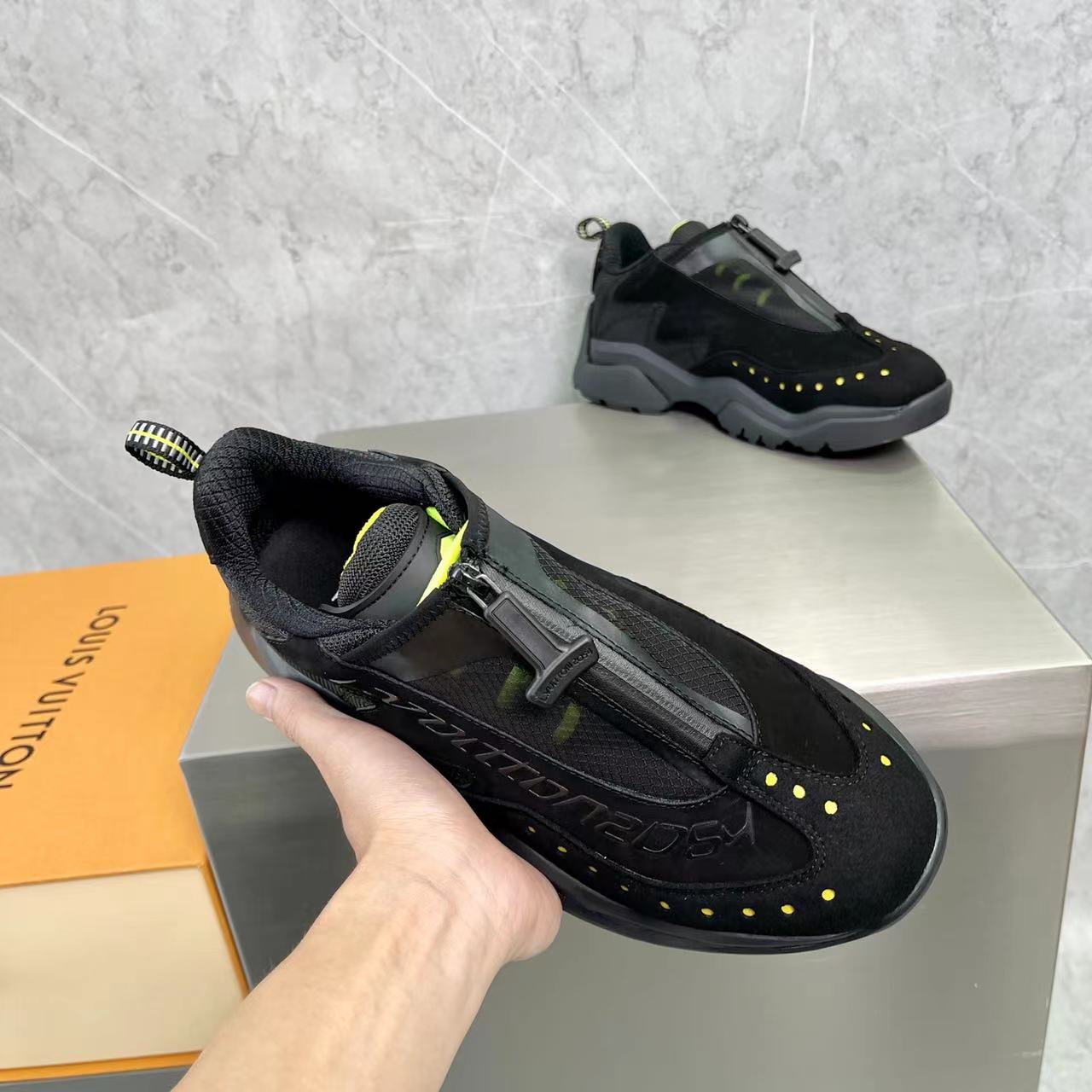 Louis Vuitton Men's Millenium Sneaker(upon uk size) - EUR FASHION