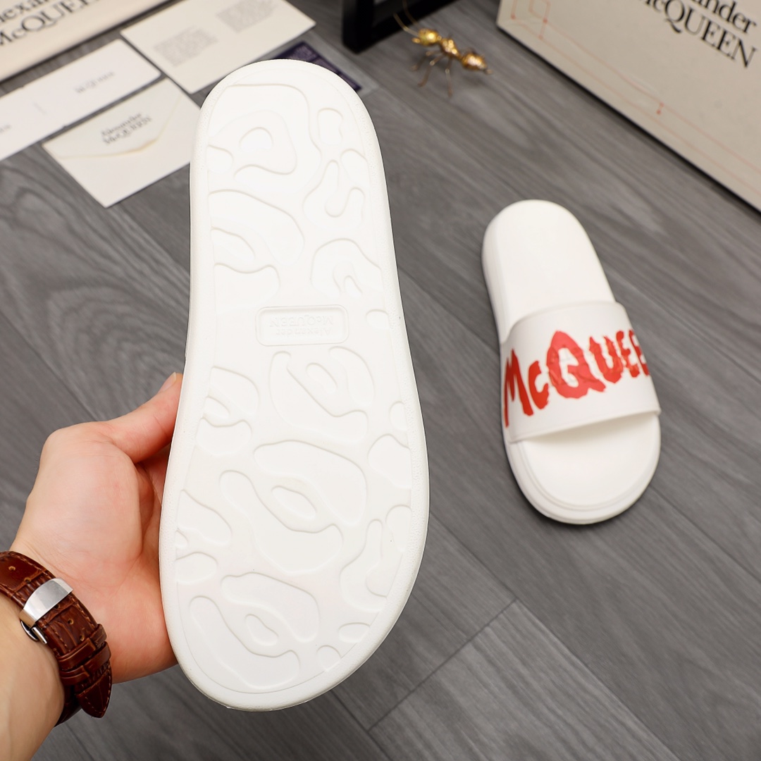 Alexander Mqueen Logo Slipper - EUR FASHION