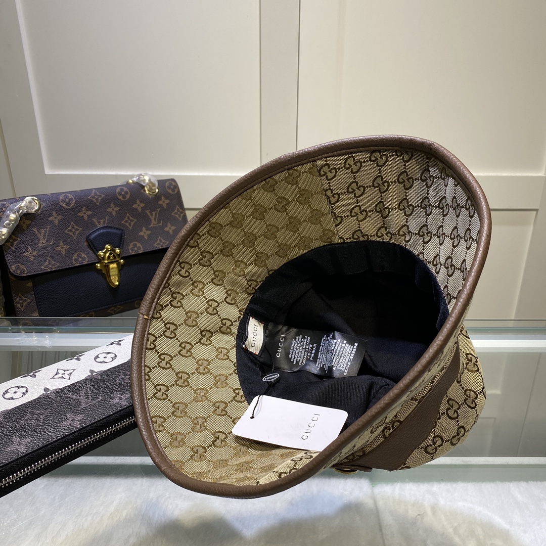 Gucci GG Canvas Bucket Hat    ‎576587 - EUR FASHION