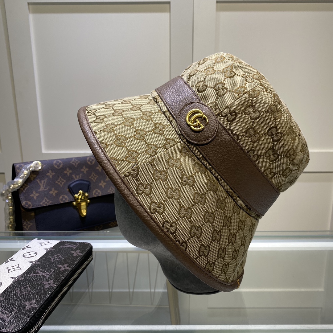 Gucci GG Canvas Bucket Hat    ‎576587 - EUR FASHION
