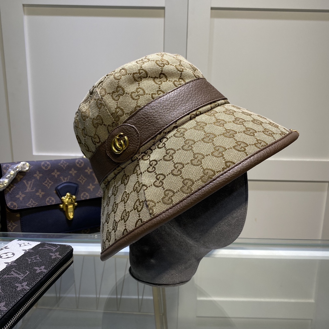 Gucci GG Canvas Bucket Hat    ‎576587 - EUR FASHION
