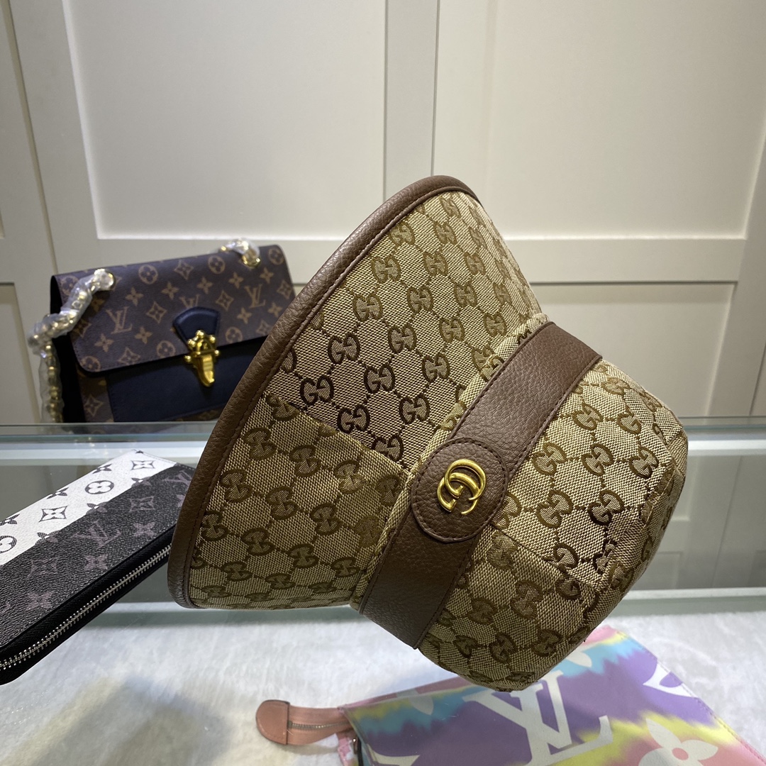 Gucci GG Canvas Bucket Hat    ‎576587 - EUR FASHION