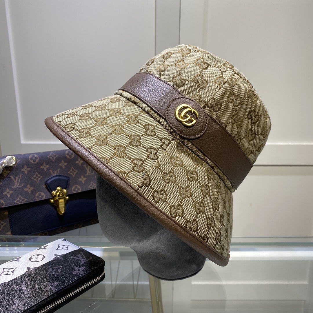 Gucci GG Canvas Bucket Hat    ‎576587 - EUR FASHION