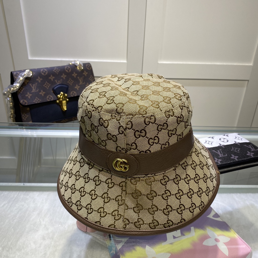 Gucci GG Canvas Bucket Hat    ‎576587 - EUR FASHION