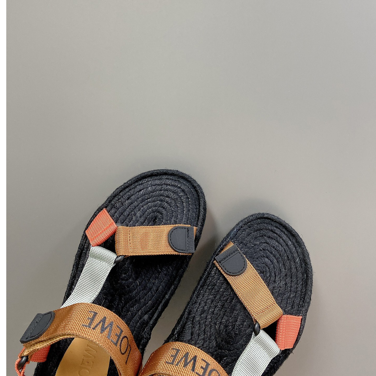 Loewe Strappy Espadrille In Nylon - EUR FASHION