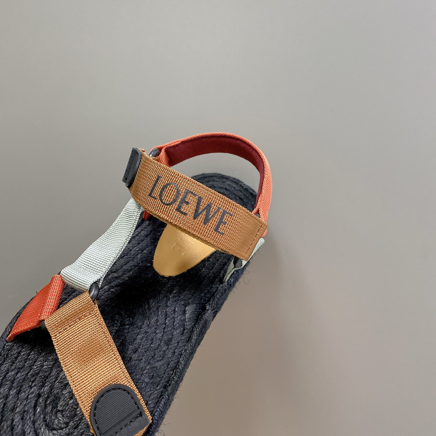 Loewe Strappy Espadrille In Nylon - EUR FASHION