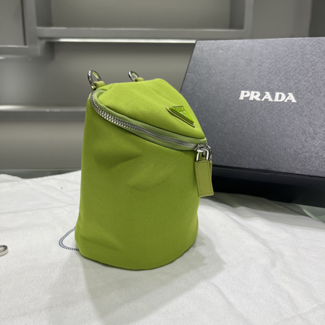 Prada Canvas Shoulder Bag(21-15-15cm)   2VH147 - EUR FASHION