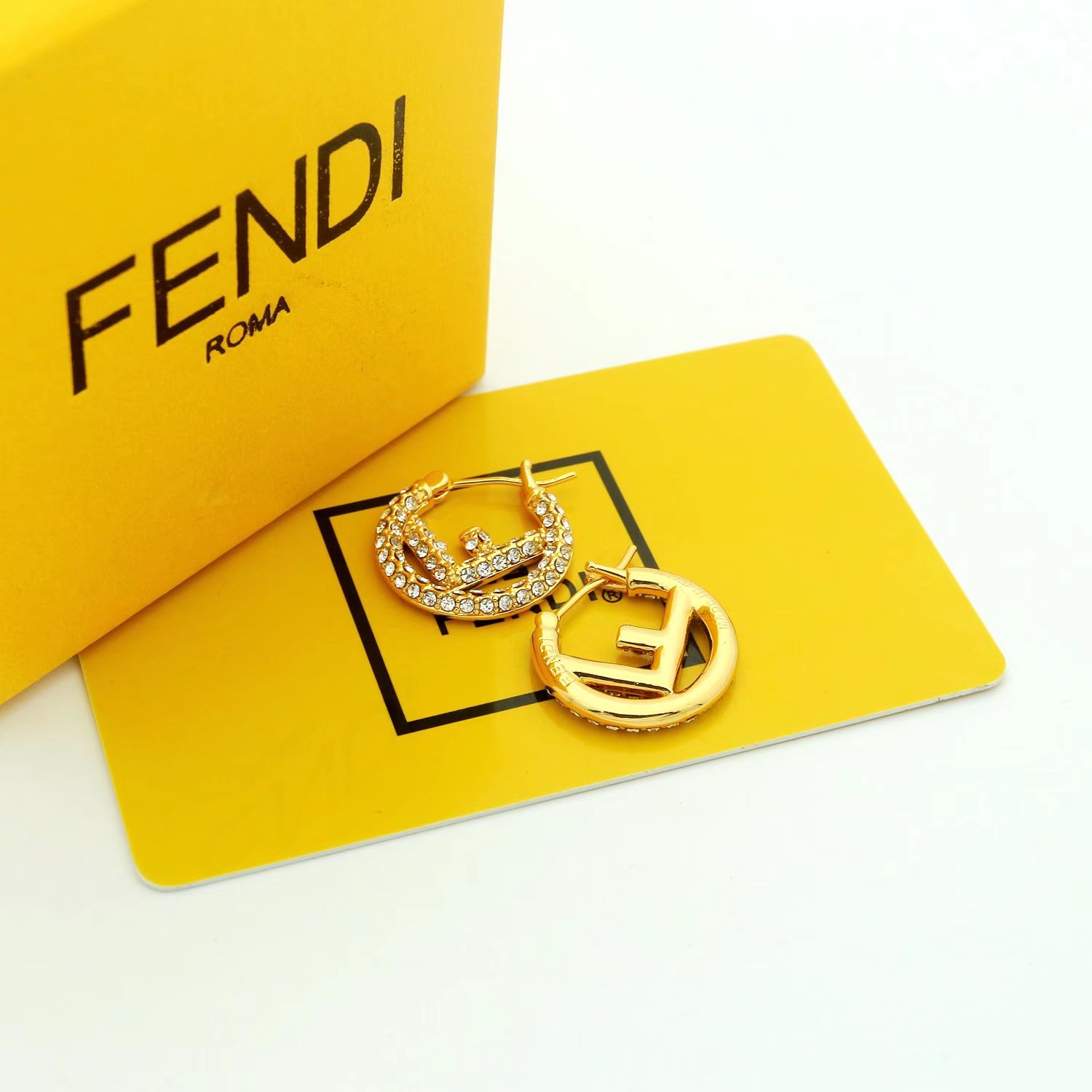Fendi F Is Fendi Earrings - EUR FASHION