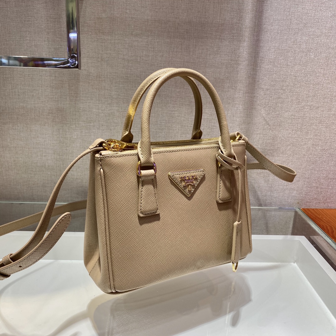 Prada Galleria Saffiano Leather Micro-Bag(20-14.5-9.5cm)   1BA906 - EUR FASHION