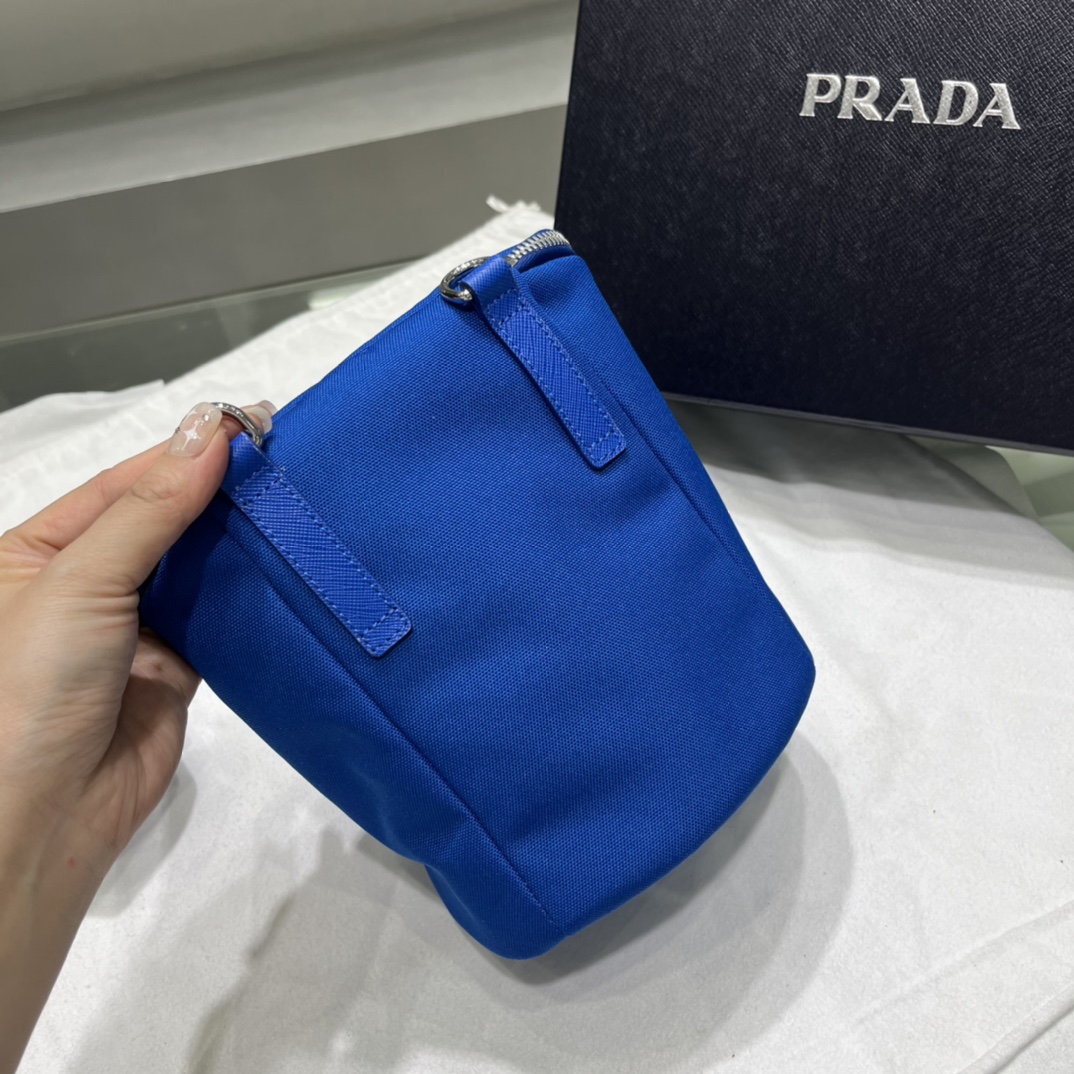 Prada Canvas Shoulder Bag(21-15-15cm)   2VH147 - EUR FASHION
