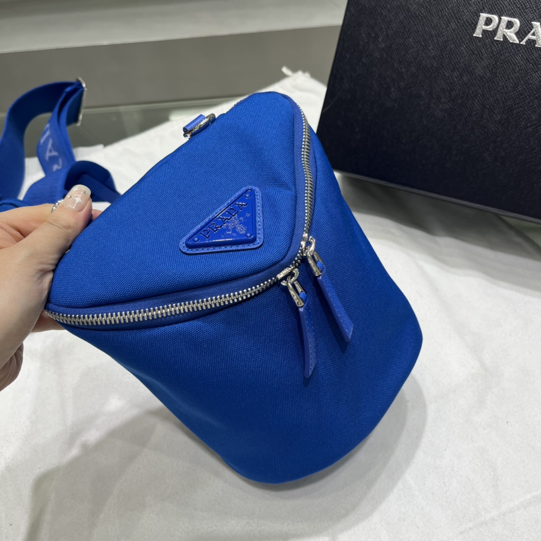Prada Canvas Shoulder Bag(21-15-15cm)   2VH147 - EUR FASHION