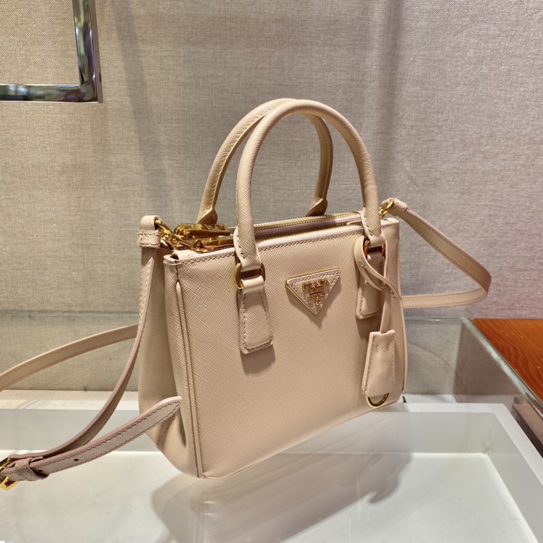 Prada Galleria Saffiano Leather Micro-Bag(20-14.5-9.5cm)   1BA906 - EUR FASHION