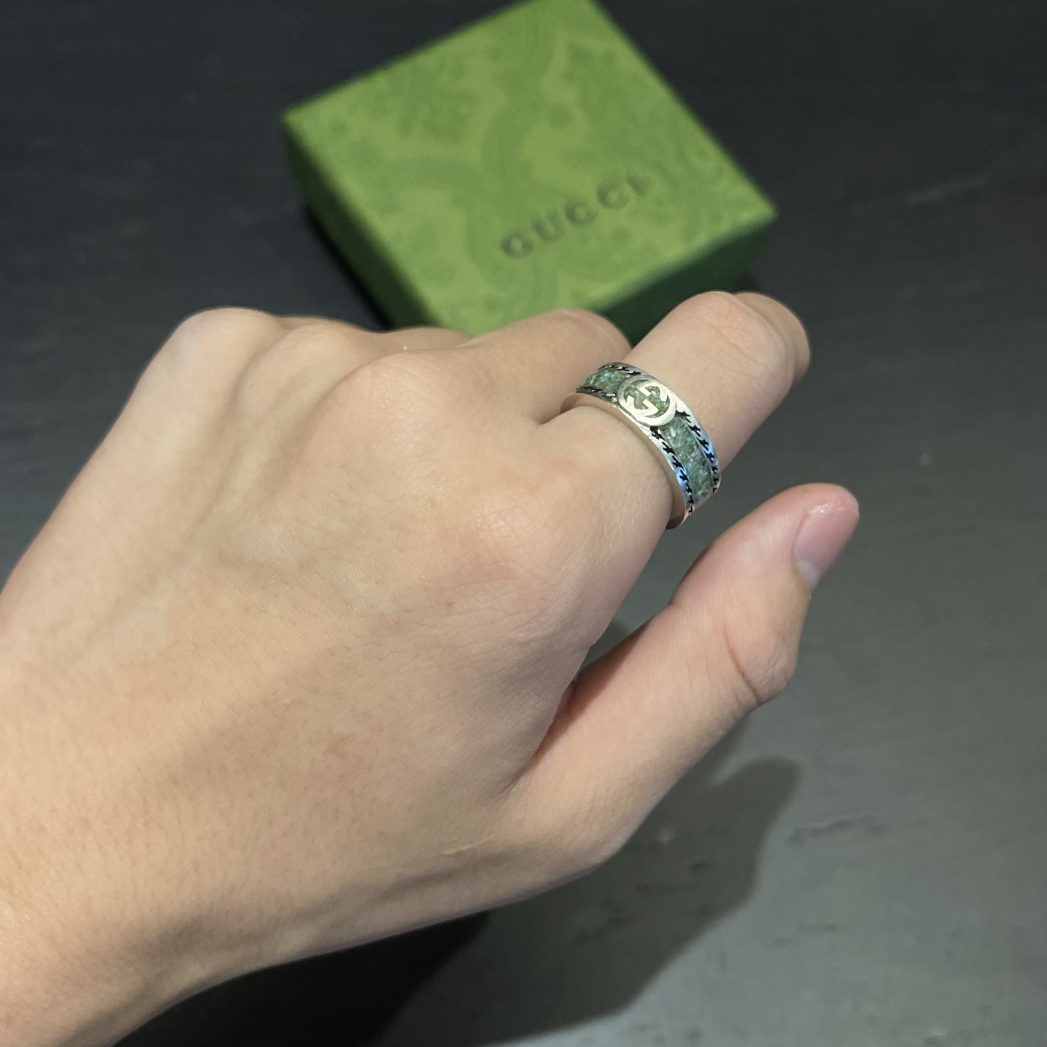 Gucci Ring with Interlocking G - EUR FASHION