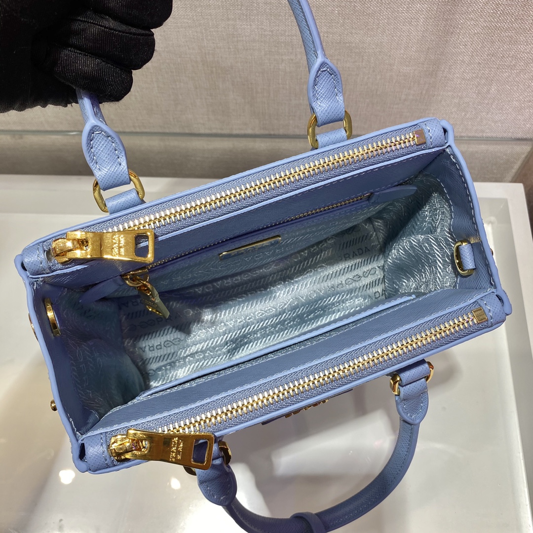 Prada Galleria Saffiano Leather Micro-Bag(20-14.5-9.5cm)   1BA906 - EUR FASHION