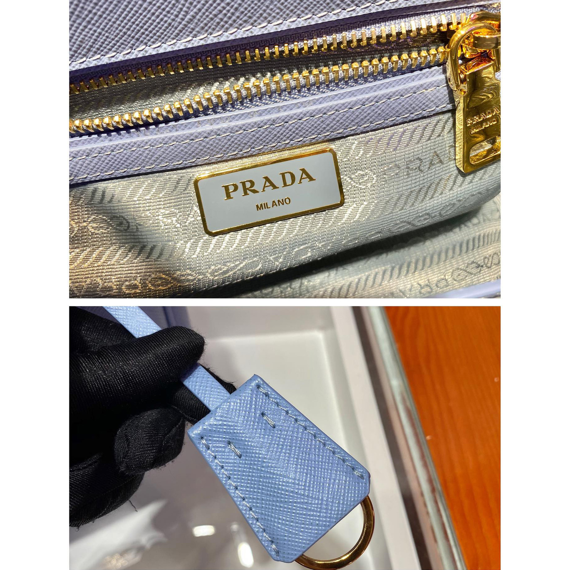 Prada Galleria Saffiano Leather Micro-Bag(20-14.5-9.5cm)   1BA906 - EUR FASHION