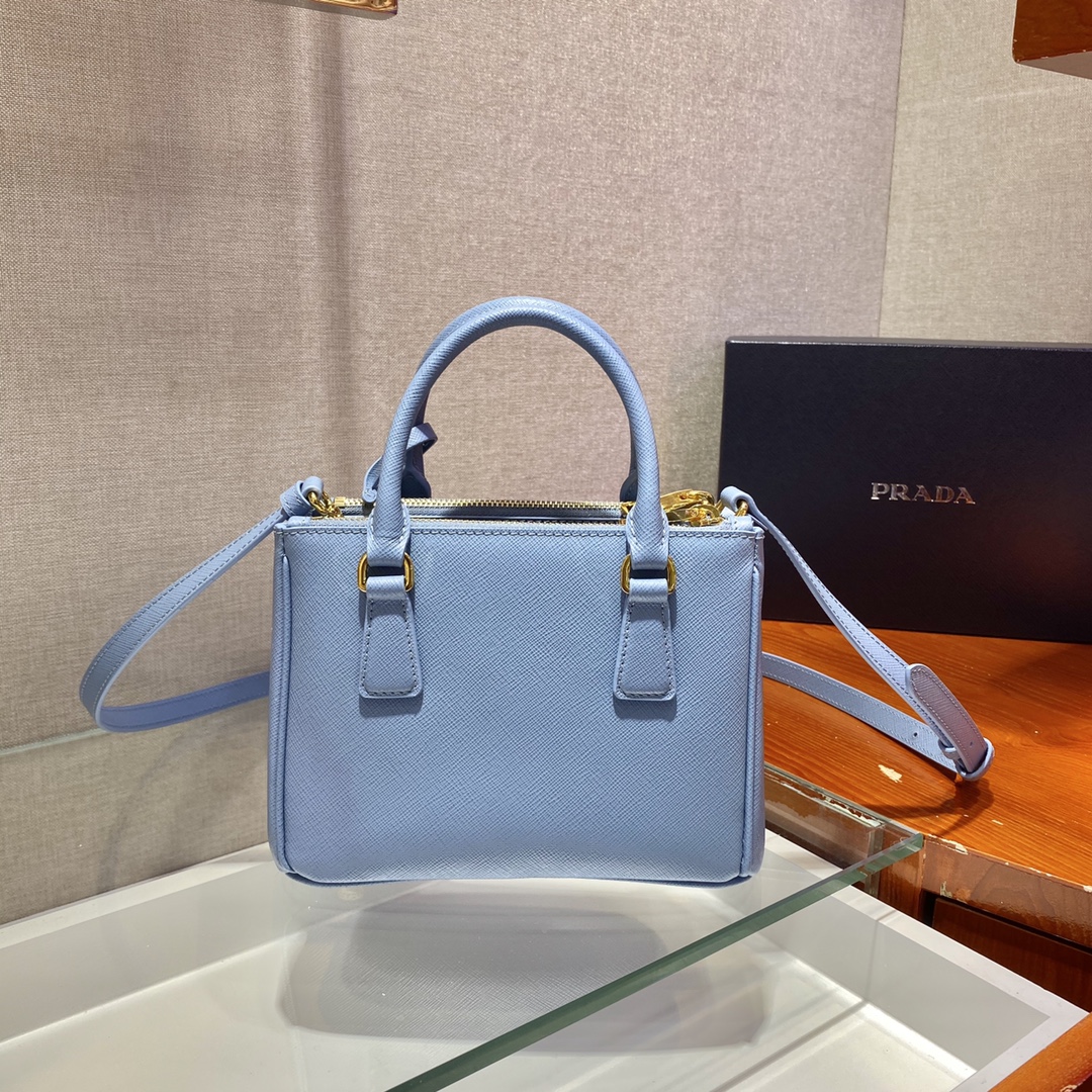 Prada Galleria Saffiano Leather Micro-Bag(20-14.5-9.5cm)   1BA906 - EUR FASHION