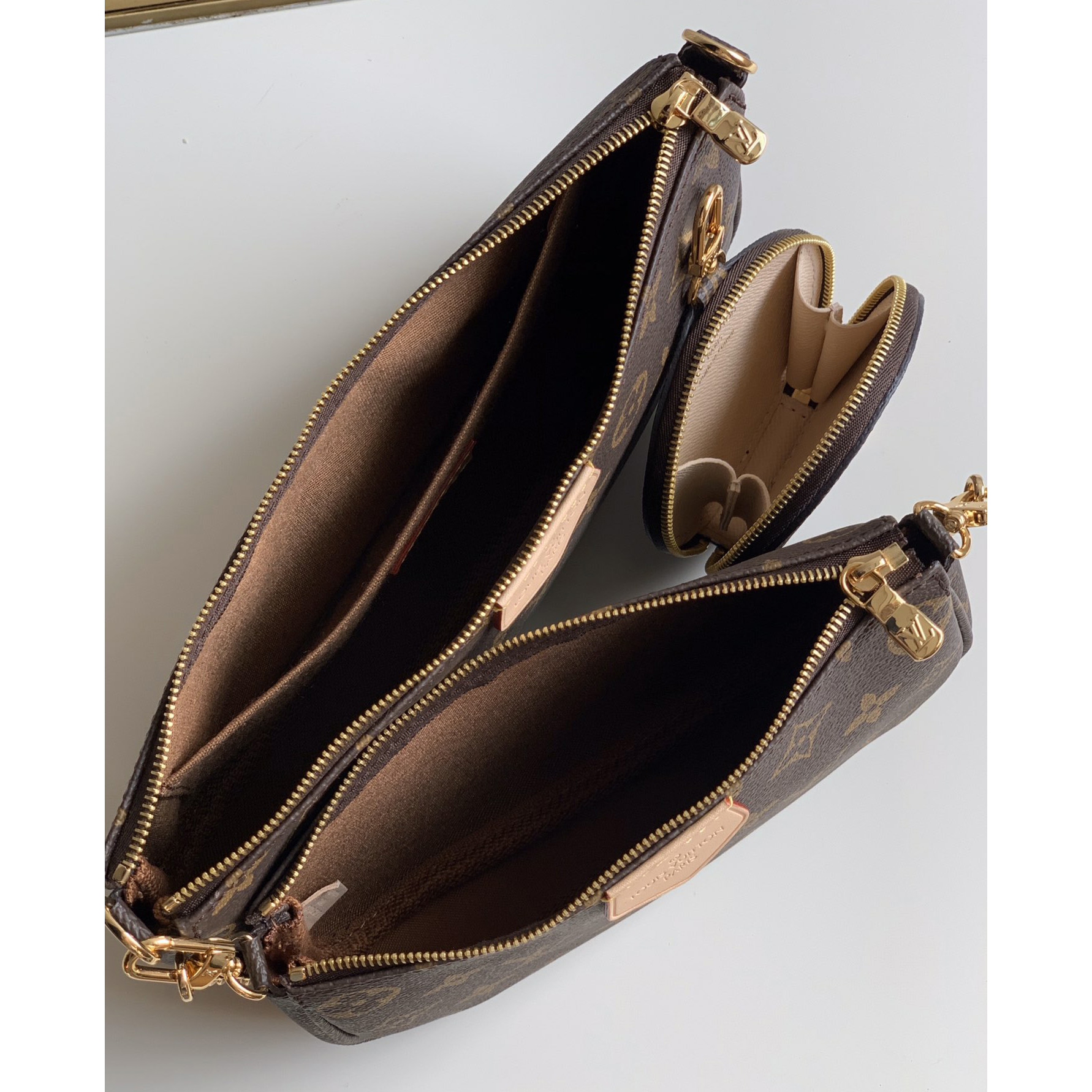 Louis Vuitton Multi Pochette Accessoires(24-13-5cm/19-11-4cm/9-2-1cm) - EUR FASHION