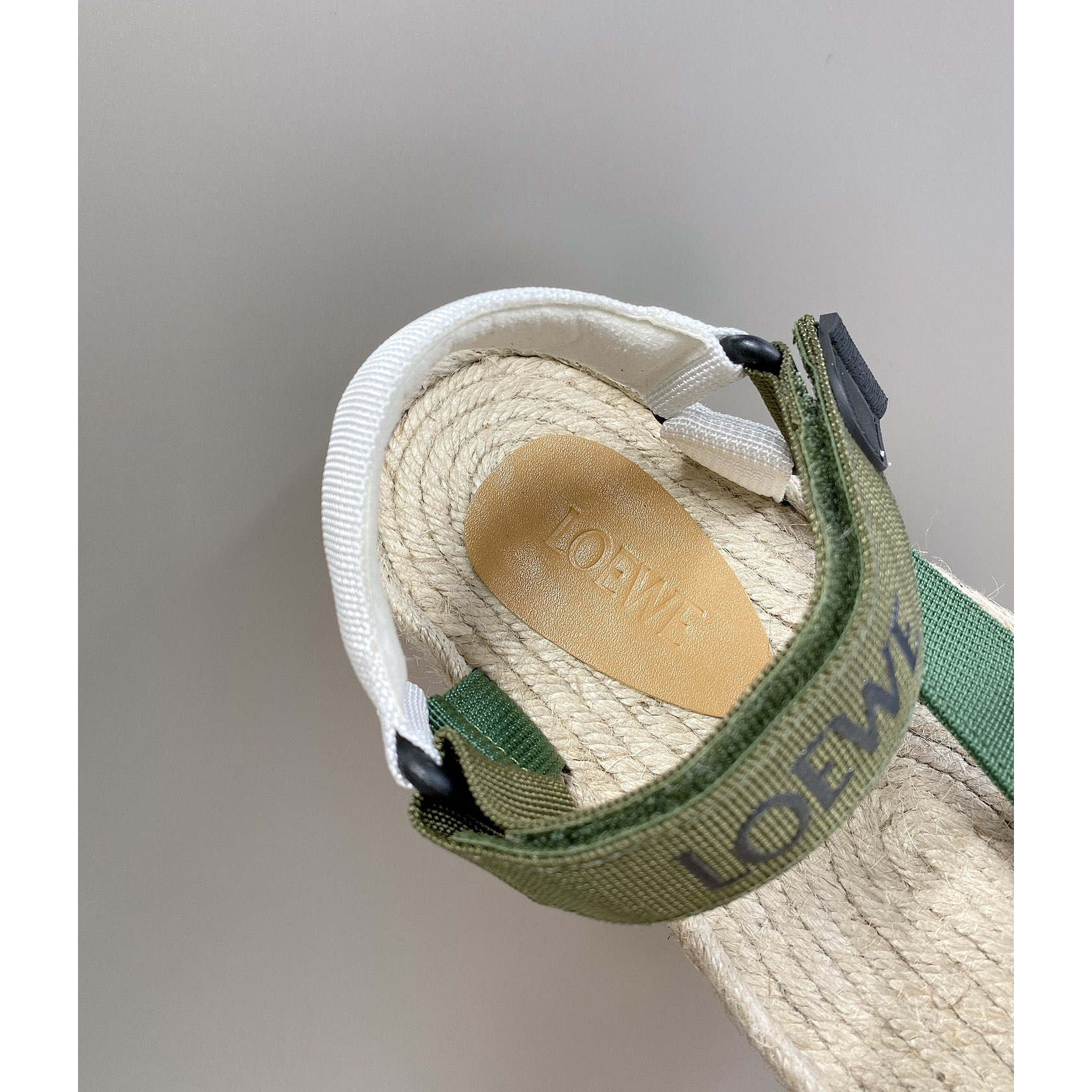 Loewe Strappy Espadrille In Nylon - EUR FASHION