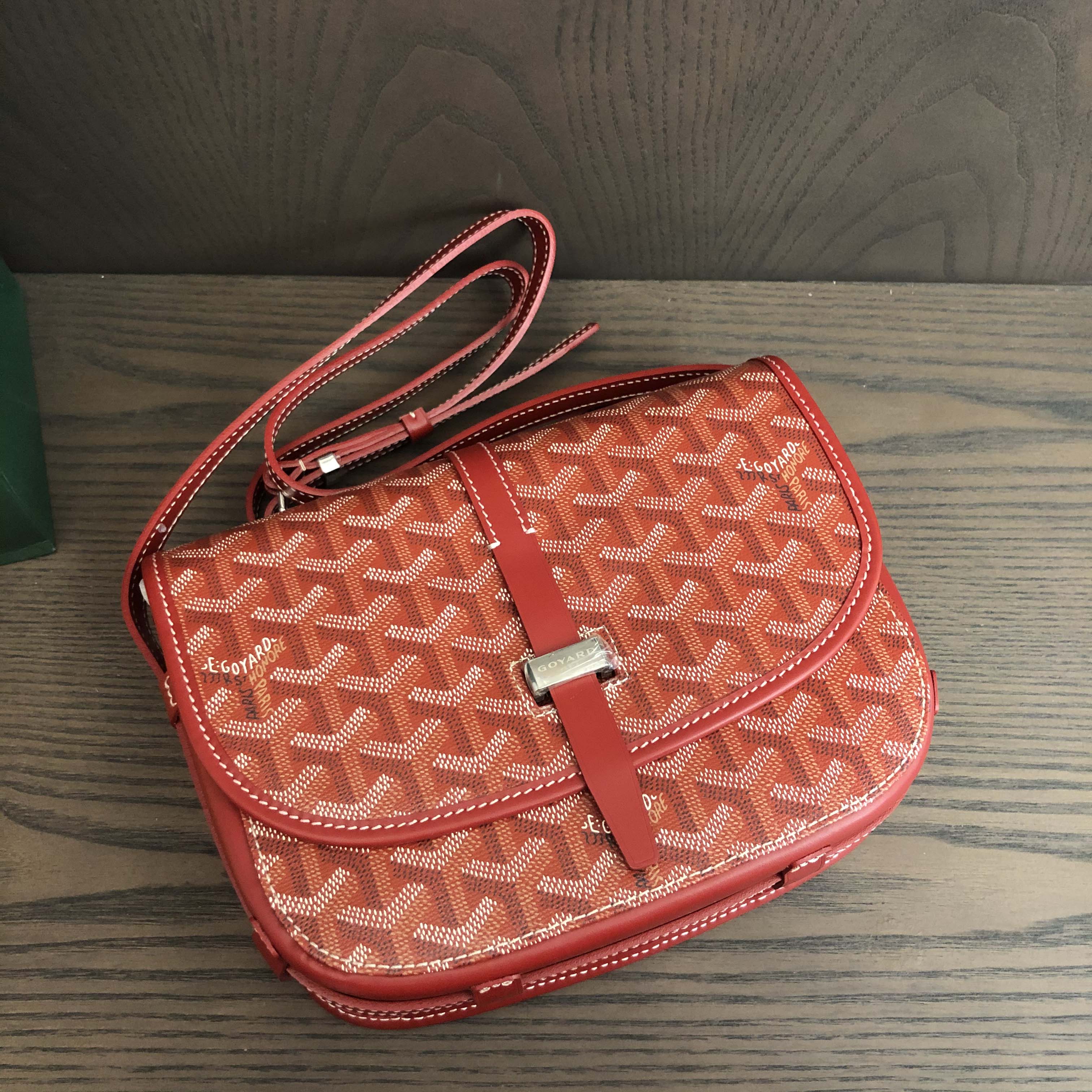Goyard Belvedere PM Bag In Red(22-15-6.5cm) - EUR FASHION