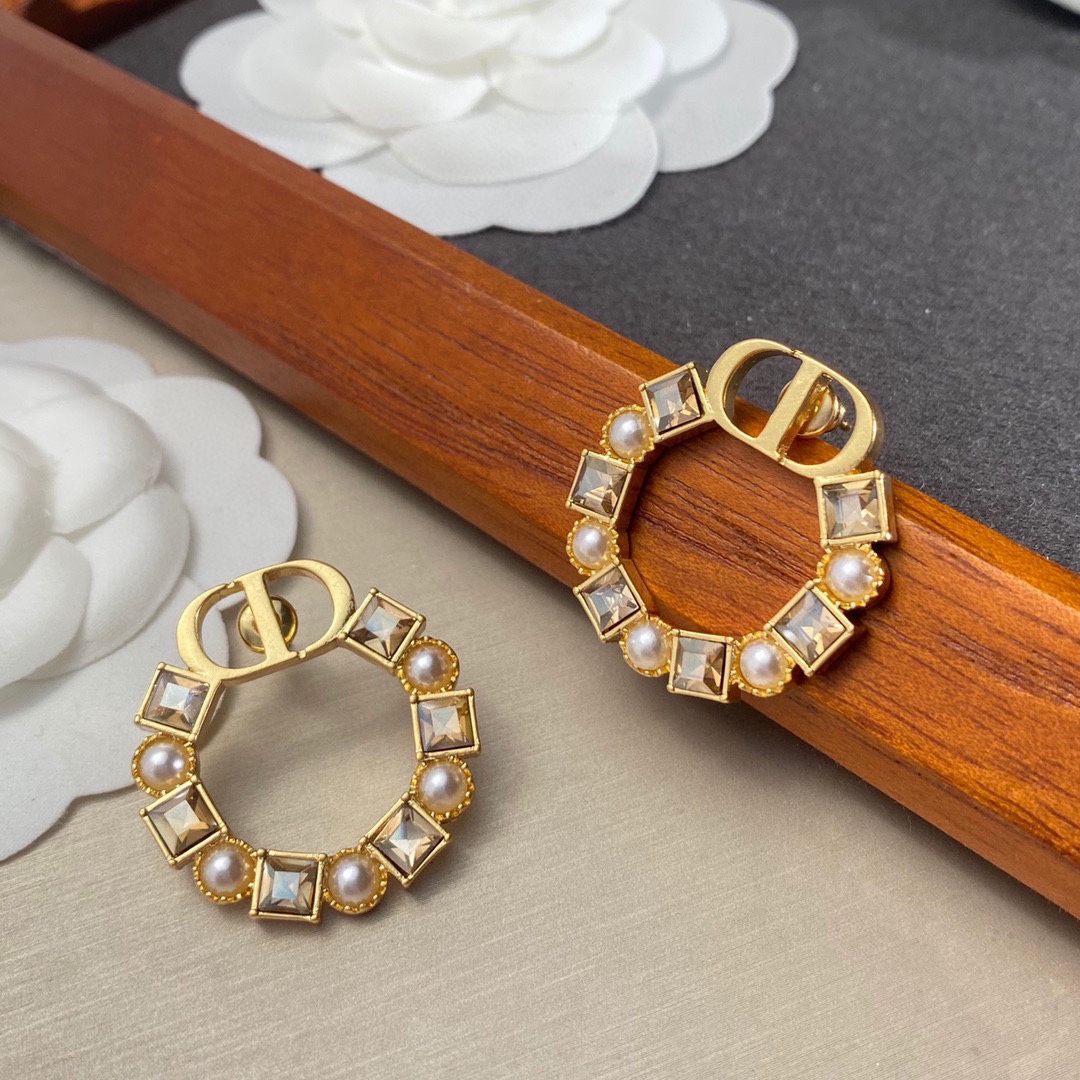 Dior Petit CD Earrings - EUR FASHION
